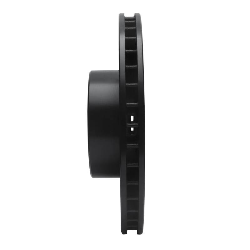 BMW 530I Brake Rotor (1) - Front Right - R1 Concepts - Drilled & Slotted - Black - `00-`03